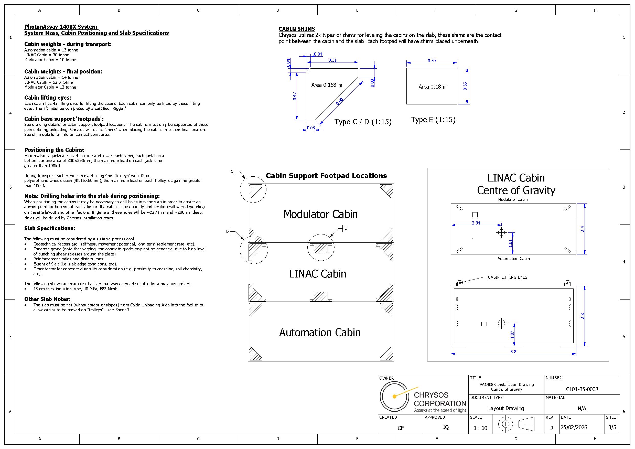 PhotonAssay™ 1408X System – Installation & Site Requirements Guide — page 3
