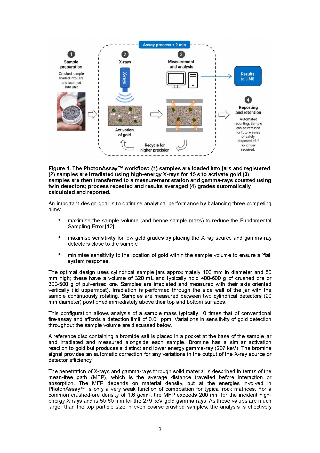 PhotonAssay™: A Review of Real-World Performance on Heterogeneous Gold Ores — page 3
